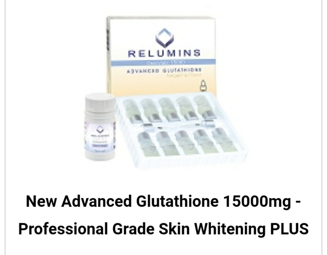 Oral Glutathione vials 15000mg