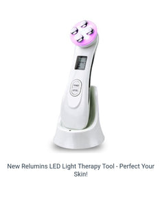 LED therapy Tool, 6 Function LED treatment for perfect skin